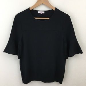 Short Bell Sleeve Top